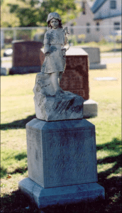Little Girl Monument at White Rose Cemetery