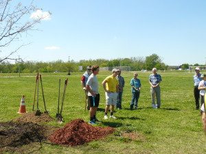 Laee Lake 7 Eagle Scout project Nate Hansen, Joe Lard