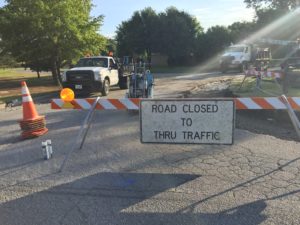 Storm water project Rolling Meadows