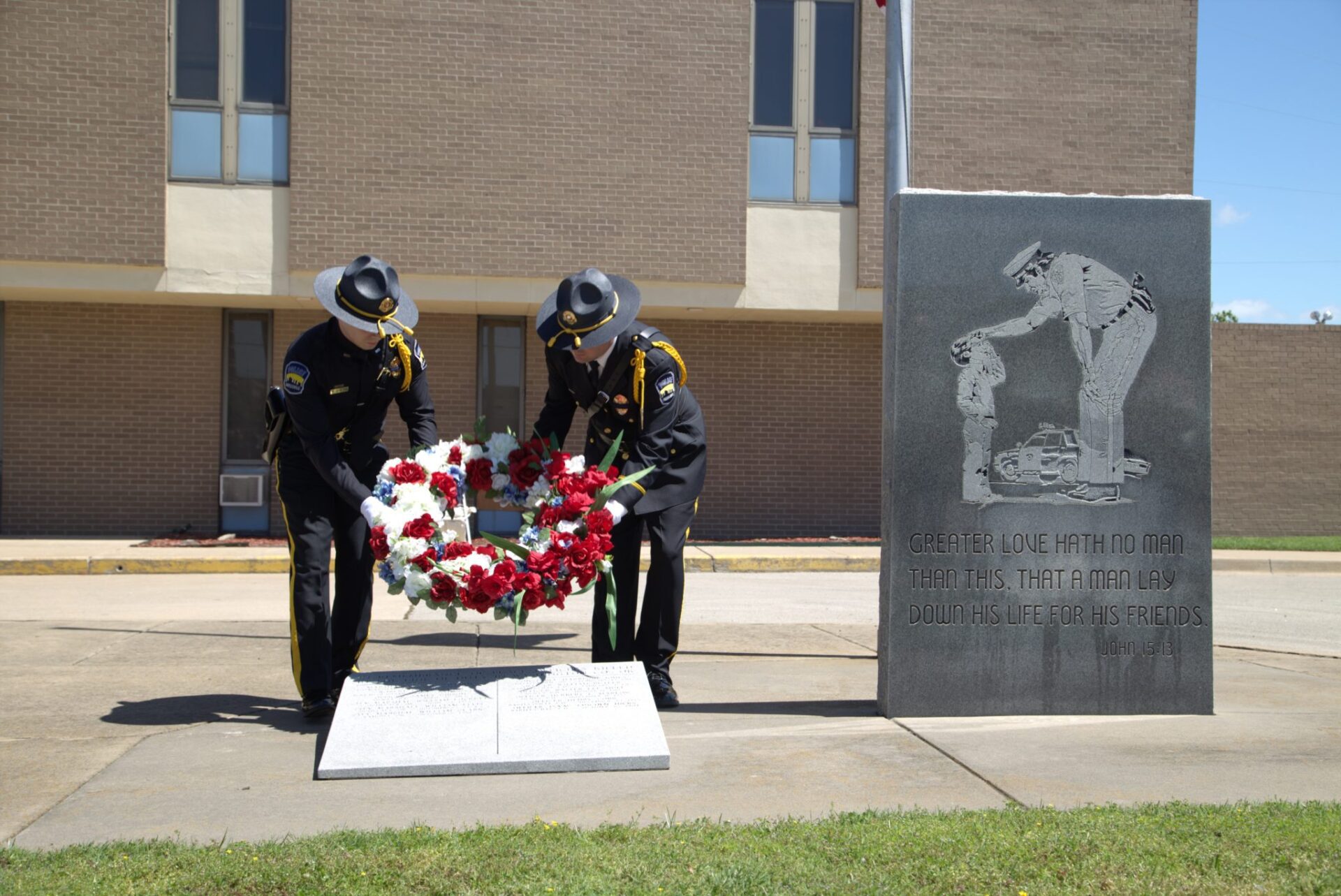 Fallen Officers Honored At Memorial Service City Of Bartlesville