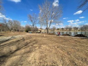 Jo Allyn Lowe Park soil erosion project