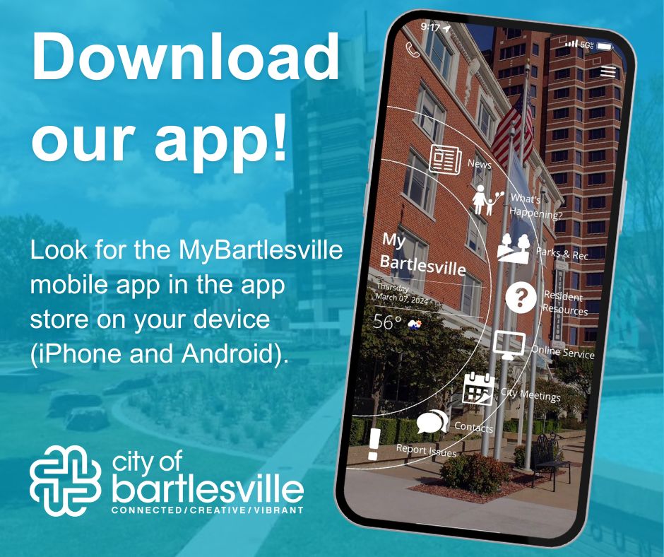 City launches new MyBartlesville mobile app | City of Bartlesville