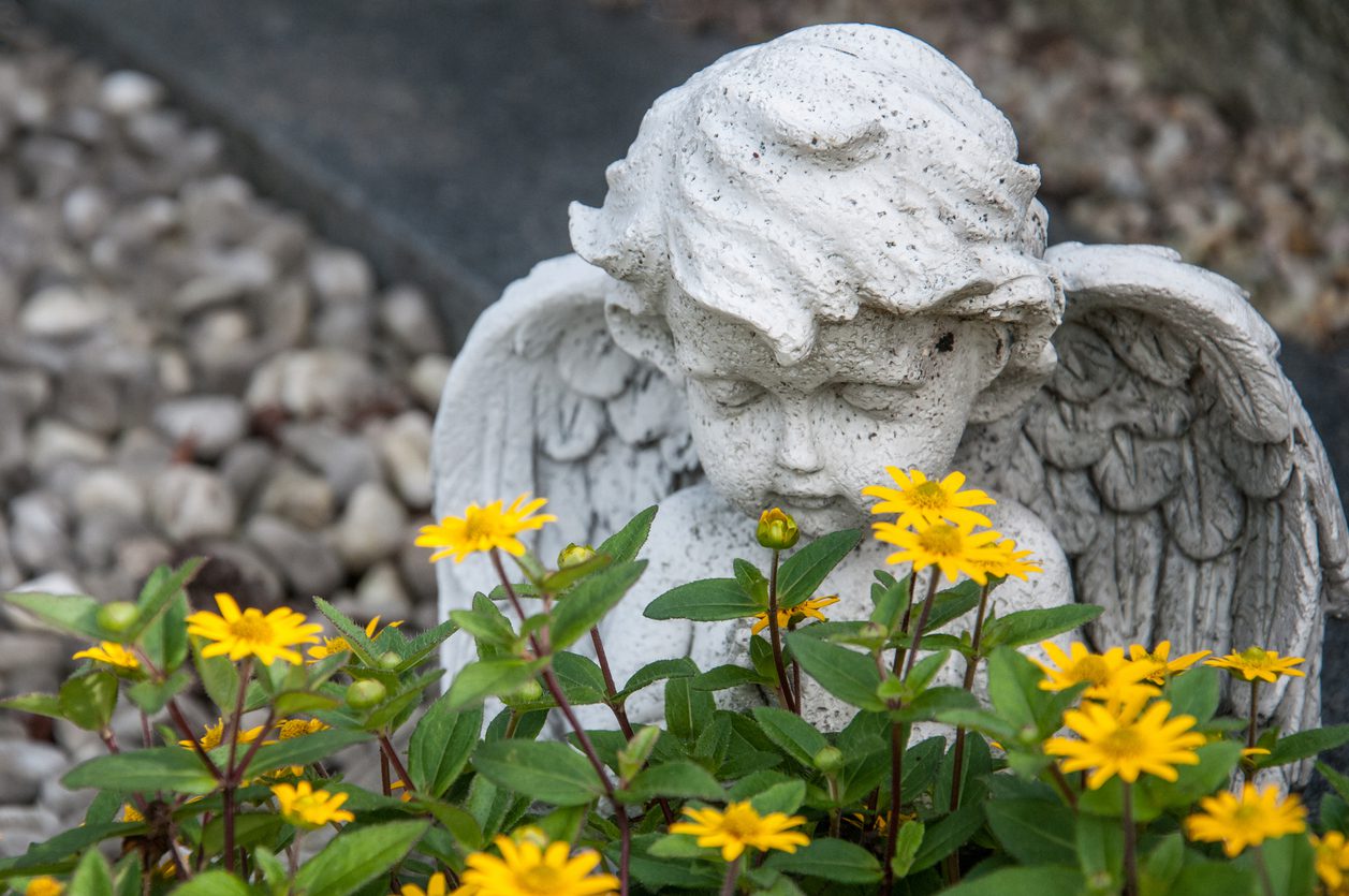 Little Girl Monument at White Rose Cemetery